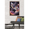 Trends International James Booker - Galaxy Space Cats Riding Donuts Framed Wall Poster Prints - 2 of 4