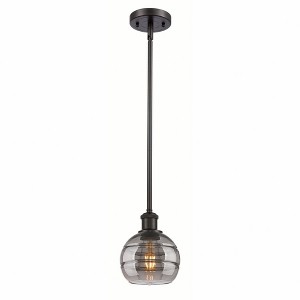 Rochester - 1 Light Stem Hung Mini Pendant In Industrial Style-7.88 Inches Tall and 5.88 Inches Wide - 1 of 1