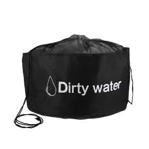 Unique Bargains RV Sewer Hose Storage Bag RV Hose Storage Bag RV Bag Camper Utility Bag Black 18"x10" - 1 of 4