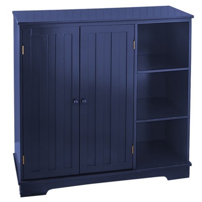 The Lakeside Collection Beadboard Buffet Cabinet - Sideboard with Storage