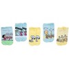 Womens Peanuts Striped No Show Socks 5-Pack - 2 of 4