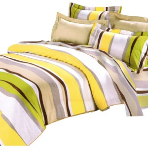 Slickblue Cotton Comforter Cover Set, Deep Pocket Sheet, Duvet Combo, Twin/Full, Multiple Design Options - 1 of 3