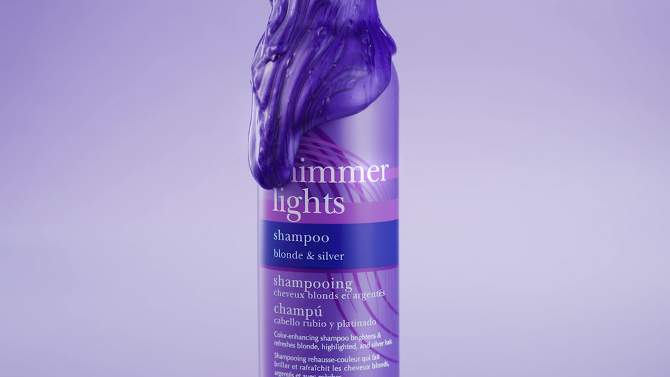 Clairol Professional Shimmer Lights Blonde Toning Shampoo - 16 fl oz, 2 of 9, play video