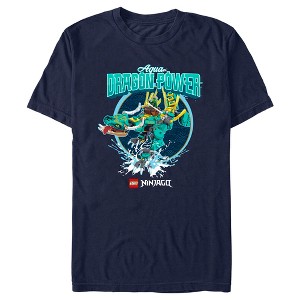 Men's LEGO®: Ninjago Aqua Dragon Power T-Shirt - 1 of 4