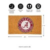 EvergreenNCAAAlabama Crimson Tide Logo Natural Coir 28 x 16 Inches Indoor Outdoor Doormat - 3 of 4