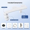Garvee Mechanical Bidet Attachment, Bidet Attachment for Toilet, Toilet Bidet with Dual Self-Cleaning Nozzles, Rear and Feminine Wash - 4 of 4