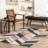 Nuloom Rita Chevron Machine Washable Indoor Area Rug 5' x 8' in Beige - 2 of 4
