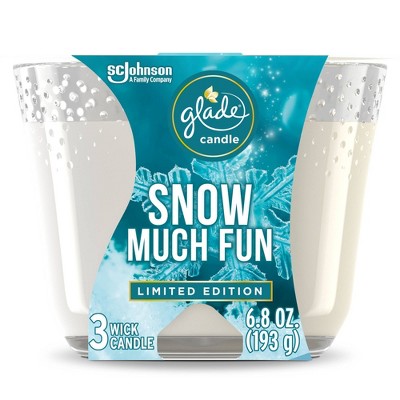 Glade Snow Much Fun Candle - 6.8oz