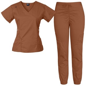 Medgear Women's 12-Pocket Jogger Set - 1 of 4