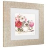 Trademark Fine Art Lisa Audit Obviously Pink 21 Square Matted Framed Art Frame - 3 of 4