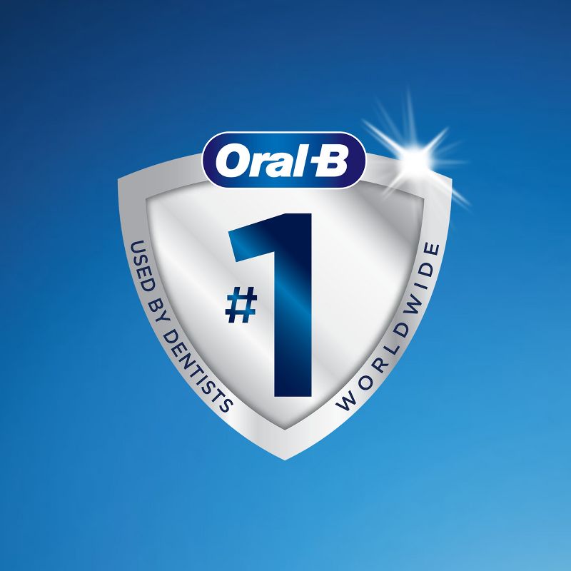 Oral-B Pro 100 3D White Brilliance Whitening Battery Toothbrush - White, 6 of 10