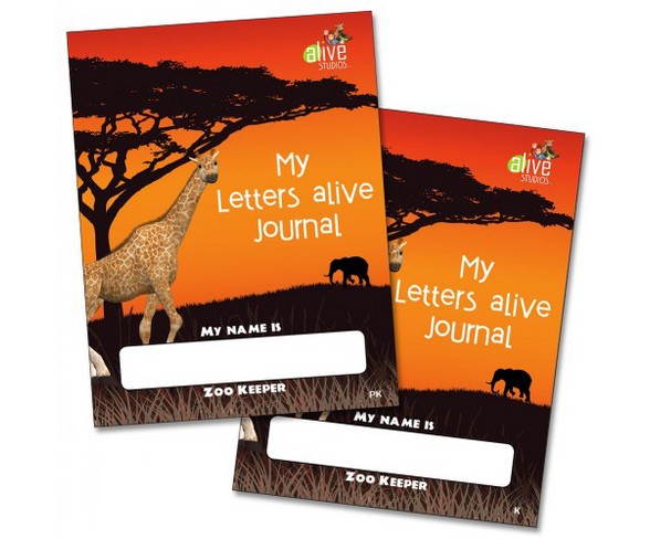 Alive Studios My Letters Alive PreK and Kindergarten Journals