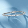 Ross-Simons 5.00-5.50 ct. t.w. CZ Tennis Bracelet in Sterling Silver - 3 of 4