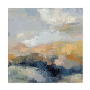 Canvas Wall Art - Silvia Vassileva 'Dusk II' Wall Art for Living Room, Bedroom, or Office Décor by Trademark Fine Art - 24 x 24 Inches - 1 of 4