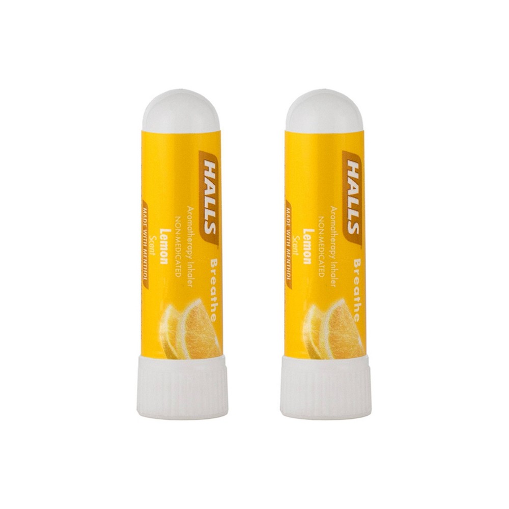 Halls by SpaRoom Lemon Inhaler - 2pk