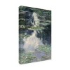 Trademark Fine Art -Monet 'Pond With Water Lilies' Canvas Art - 4 of 4