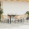 vidaXL Garden Dining Set Brown PE rattan 4-seater UV-resistant materials - 3 of 4