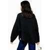 Women's Oversize Rib Knit Mock Neck Pullover Sweater - Topshop - 2 of 3