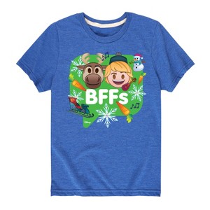 Boys' - Disney - Bffs Kristoff Sven Short Sleeve Graphic T-Shirt - 1 of 4