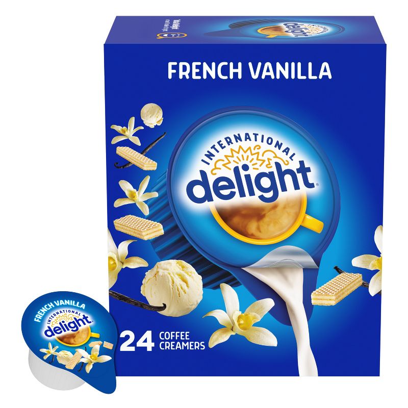 International Delight French Vanilla Coffee Creamer Singles - 24ct/0.44 fl oz, 1 of 13