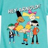 Girls' - Hey Arnold! - Group Shot Fitted Short Sleeve Graphic T-Shirt - 2 of 4
