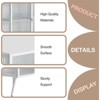 ALEXOUN Bathroom Cabinet - Corner Storage Cabinet with Glass Door,Adjustable Shelves for Bathroom Small Spaces,Space-Saving Organizer - 4 of 4