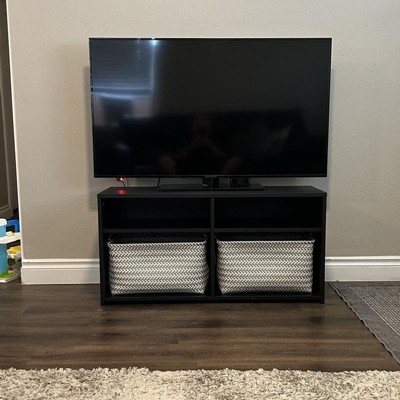 Storage TV Stand for TVs up to 43 Black - Room Essentials™