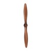 Metal Airplane Propeller 2 Blade Wall Decor with Aviation Detail - Olivia & May - 4 of 4