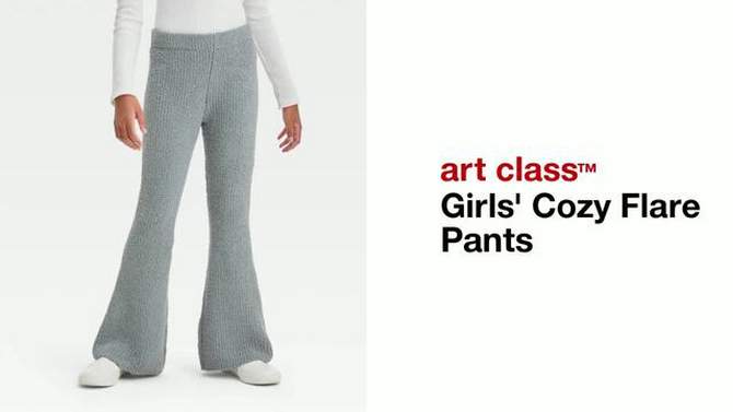 Girls&#39; Cozy Flare Pants - art class&#8482;, 2 of 5, play video