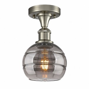 Rochester - 1 Light Semi-Flush Mount In Industrial Style-9.13 Inches Tall and 5.88 Inches Wide - 1 of 1