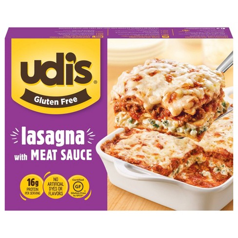 Udi's Gluten Free Frozen Lasagna with Meat Sauce - 28oz - image 1 of 4