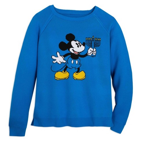 Men s Disney Mickey Mouse Hanukkah Pullover Sweater Xs Disney