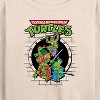 Women's - Teenage Mutant Ninja Turtles - Sewer Skateboard Lightweight French Terry Wide Neck Long Sleeve Shirt - 2 of 4