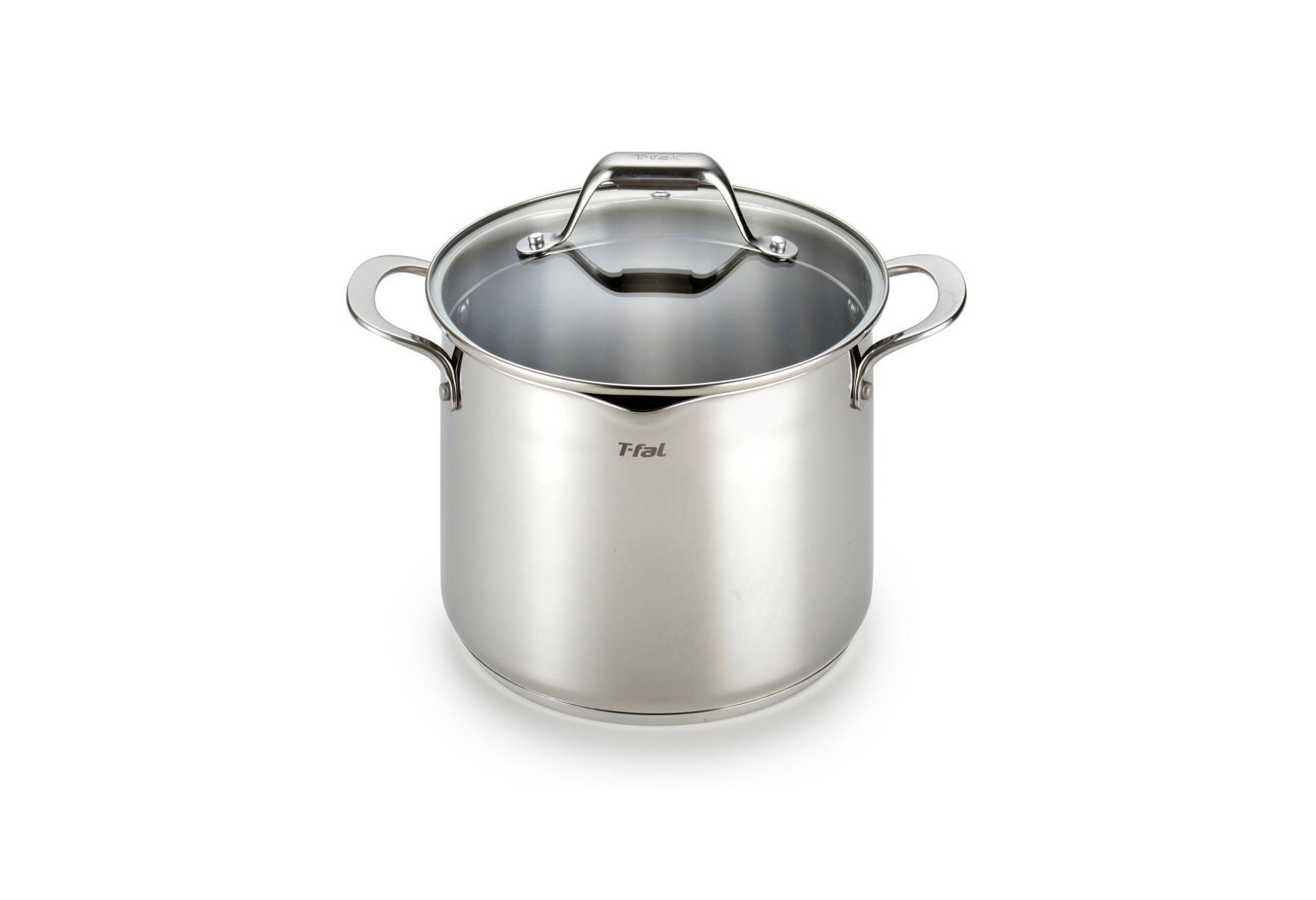 T-Fal Simply Cook Stainless Steel Stock Pot with Lid