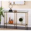 Uttermost Elenio Glass Console Table - 2 of 4