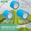 Unique Bargains Polyethylene Repair Greenhouse Plastic Sheeting Tape 3 Pc - 3 of 4