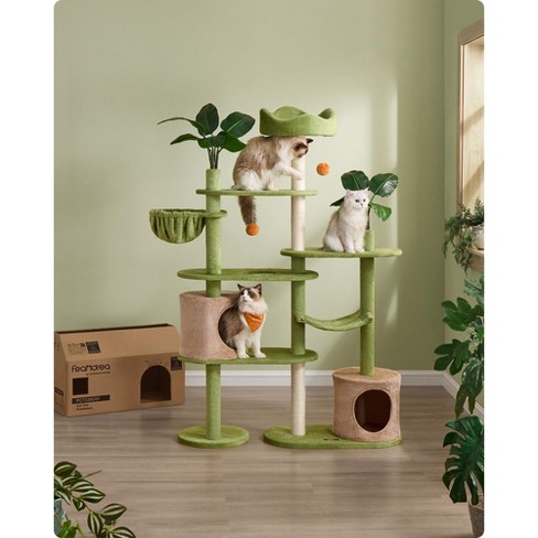 Cat tree leaves hotsell