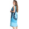 Just Love Womens Nightgown - Sleeveless Henley Oversized Sleepwear Gown - 2 of 3