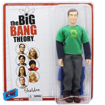 Bif Bang Pow Big Bang Theory Sheldon (Green Lantern/ Superman) Retro Clothed 8" Figure