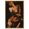 Art Remedy Graceful Abstraction Brown Earthy Abstract Wall Art Framed - 2 of 4