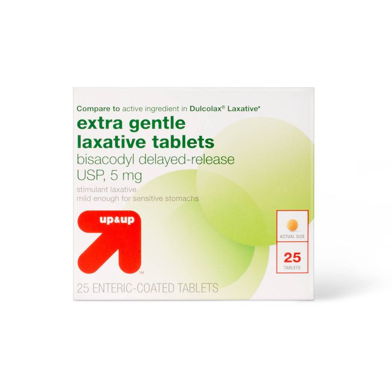 Gentle Laxative 5mg Tablets - 25ct - up &#38; up&#8482;, 1 of 6