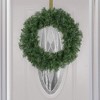 Northlight 18" Unlit Canadian Pine Artificial Christmas Wreath - 4 of 4