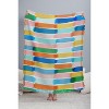 Jacqueline Maldonado Dreamy Watercolor Dashes Multi 56"x46" Woven Throw Blanket - Deny Designs - 3 of 4