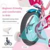 Infans 14 Inches Kids Bicycle w/Training Wheels & Basket for Boys & Girls Age 3-5 Years - 4 of 4