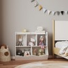 ODK Stylish Wooden Toy Shelf, Toy Storage and Organization Shelf, Double-Layer Children's Bookshelf, Ideal for Game Rooms and Corridors - 3 of 4