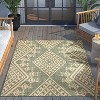 Well Woven Cascade Indoor OutdoorFlat Weave Pile Diamond Medallion Area Rug - 3 of 4