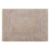 4pc Lux Collection Bath Rug Set Sand - Better Trends: Cotton Tufted, Heavyweight, Machine Washable - image 4 of 4