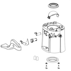 Thetford Use With Aqua-Magic Residence/Style II High Profile Toilet 42137 Boat Equipment and Parts - 1 of 1