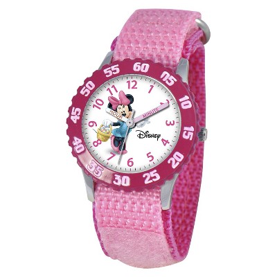 Disney Kid's Minnie Watch - Pink