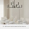 Hunter Fan Sunjai 9 Light Chandelier Ceiling Light Fixture Matte Black - 4 of 4